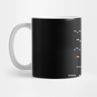 Morse code - if you can read this say hello Mug